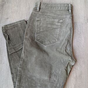 Olive Corduroy Pants